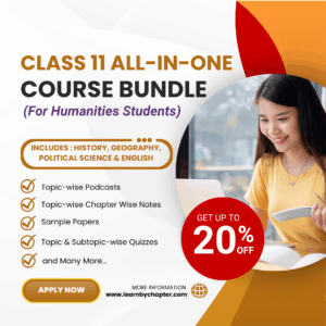Class XI All-in-One Humanities Stream Course Bundle (For Students)
