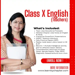 Class X English (Teachers)