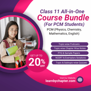 Class XI All-in-One Science Stream Course Bundle (PCM Students)