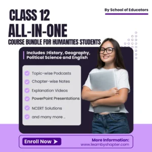 Class XII All-in-One Humanities Stream Course Bundle (For Students)