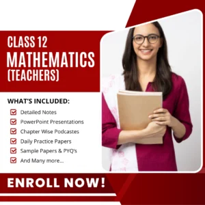 Class XII Mathematics (Teachers)