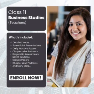 Class XI Business Studies (Teachers)