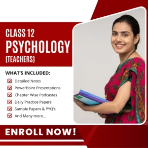 Class XII Psychology (Teachers)