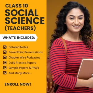 Class X Social Science (Teachers)