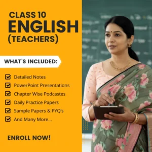 Class X English (Teachers)