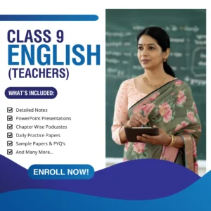Class IX English (Teachers)