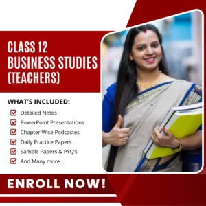 Class XII Business Studies (Teachers)
