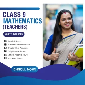 Class IX Mathematics (Teachers)