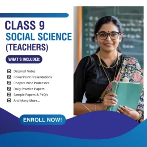 Class IX Social Science (Teachers)
