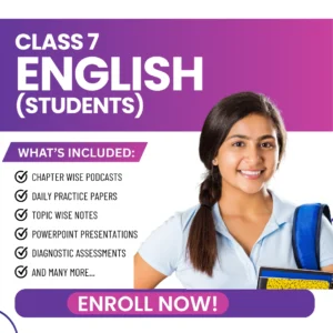 Class VII English (Students) Aligned with Old NCERT Textbooks