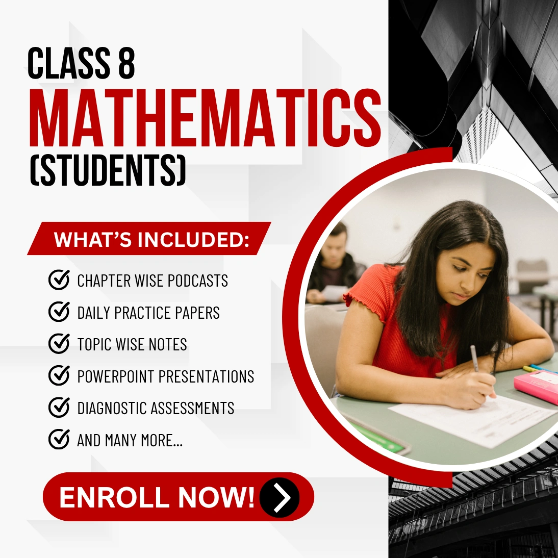 Class VIII Mathematics (Students) Aligned with Old NCERT Textbooks