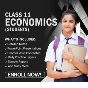 Class XI Economics (Students)