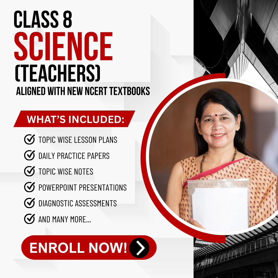 Class VIII Science (Teachers) Aligned with New NCERT Textbooks
