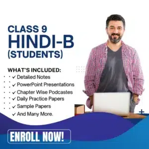 Class IX Hindi B (Students)